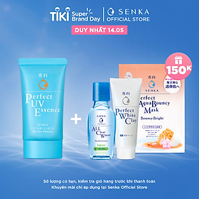 Kem chống nắng dạng tinh chất Senka Perfect UV Essence 50g