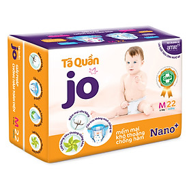 Tã Quần jo Gói Đại Size M22 (22 Miếng)