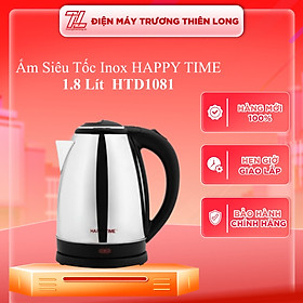 Mua ẤM SIÊU TỐC INOX 1.8L HAPPY TIME HTD1081 - Hàng Chính Hãng