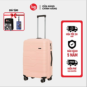 Vali Kéo LUG Lusetti Nolan S20/S24/S28 LS802 Nhựa PP Chống Bể vỡ, Hạn Chế Trầy Xước, Khóa Số TSA Bảo Mật Cao