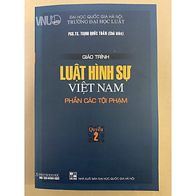 Giáo Trình Luật Hình Sự Việt Nam – Phần Các Tội Phạm (Quyển 2)
