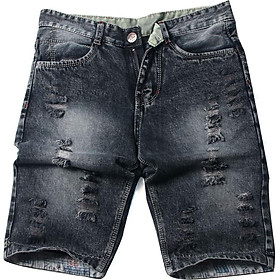 Quần short jean nam ống suông Q415 MuiDoi