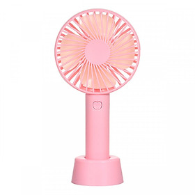Mua QUẠT MINI CẦM TAY CÓ ĐẾ   3 CHẾ ĐỘ GIÓ  - CÓ DÂY SẠC