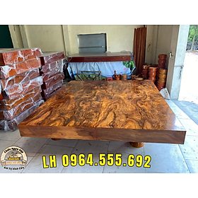 Mua Chiếu Ngựa Hộp ( KT 240 x 220 x 20cm ) - Gỗ Hương Vân Xám