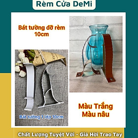 Bát trụ đỡ thanh treo rèm cửa dài 10cm ( bát bắt vào tường)