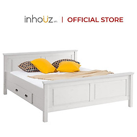 Mua Giường ngủ gỗ có hộc kéo - INHOUZ -HOGG0005