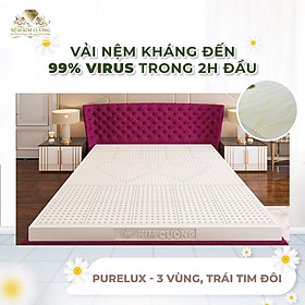 Mua Nệm Cao Su Thiên Nhiên Kim Cương Purelux- 3’Zone