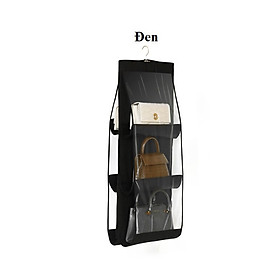 Mua Túi Treo Giỏ Xách Vật Dụng Cá Nhân 6 Ngăn 3 Tầng Chống Bụi Có Móc Treo Tiện Lợi - Hàng Loại 1 - Chính Hãng MINIIN