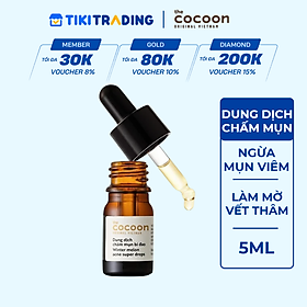 Dung dịch chấm mụn bí đao Cocoon 5ml