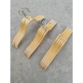 Mua MÓC NHỰA TRE VÀNG - móc nhựa vàng đệm vai - móc nhựa cho shop thời trang - móc giá rẻ