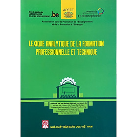 Lexque Analytique De La Formation Professionnelle Et Technique