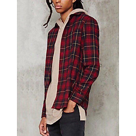 Áo Sơ Mi Tay Dài Forever21 Flannel Slim Fit Shirt - SIZE S