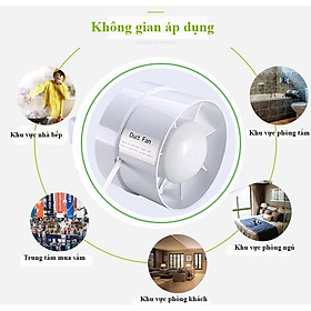 Mua Quạt hút gió  hút mùi siêu trầm (ABS CE  RoHS) - Home and Garden