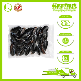 Vẹm Đen Chile Nguyên Vỏ - Túi 1Kg