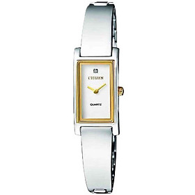 Đồng Hồ Nữ Citizen Đính Đá Swarovski Dây Thép Không Gỉ EZ6364-59A - Mặt Trắng