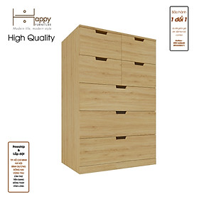 Hình ảnh [Happy Home Furniture] SCANDINA, Tủ đựng đồ 7 ngăn kéo, 80cm x 47cm x 120cm ( DxRxC), THK_100