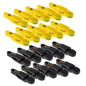 20x Snap Release Clip For Weight Planer Board Offshore Fishing Yellow+Black