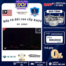 Mua Bếp điện từ đôi kết hợp KAFF KF-308IC - Hàng chính hãng