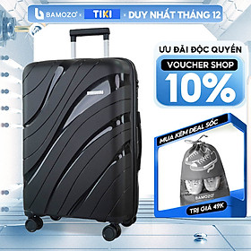 Vali Du Lịch Nancy Bamozo Nhựa PP Cao Cấp, Vali Kéo Du Lịch Chống Va Đập - Bảo Hành 5 Năm