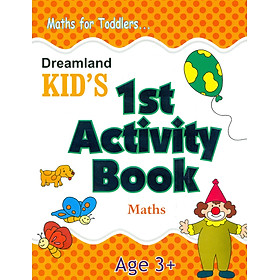 Kid's 1st Activity Book Maths - Age 3+