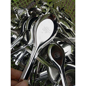 Mua Set 10 Thìa phở inox hoa sen hàng đẹp