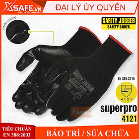 Găng tay bảo hộ lao động Jogger Superpro - Bao tay lao động chống dầu nhớt, trơn trượt, độ linh hoạt cao - Chính hãng