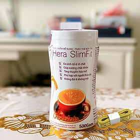 Sữa hỗ trợ giảm cân Hera Slimfit 500gr [Chính Hãng] - Hỗ trợ giảm cân an toàn [Tặng 1 thước dây]