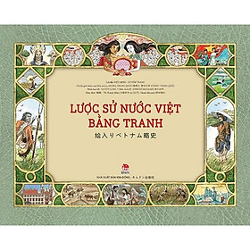 Sách - Lược Sử Nước Việt Bằng Tranh - Song Ngữ Việt - Nhật - NXB Kim Đồng