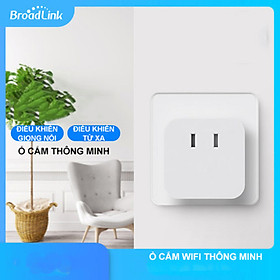 Mua Ổ cắm điện thông minh wifi điều khiển từ xa Broadlink kết nối quản lý qua ứng dụng IHC  không cần đầu chuyển đổi  10A/2500W  chế độ hẹn giờ  đếm ngược