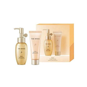 Bộ Dầu Tẩy Trang Sữa Rửa Mặt Làm Sạch Da The Whoo Gongjinhyang Clarifying Cleansing Duo Kit