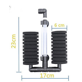 LỌC BIO ĐÔI XY-2822 - NUÔI TRỮ VI SINH TỐT CHO HỒ TÉP THUỶ SINH