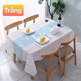 Khăn trải bàn PVC không thấm nước 88107 shop tiện ích 99