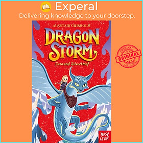 Sách - Dragon Storm: Cara and Silverthief by Eric Deschamps (UK edition, paperback)