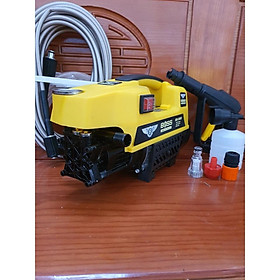 Mua Máy rửa xe cao áp BOSS  loại lõi đồng  công suất 3000w  dây rửa 15m  tặng kèm bình xà phòng