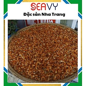 Tôm bóc vỏ sấy khô Nha Trang loại 1 ngọt thịt size trung, gói 200g - Seavy