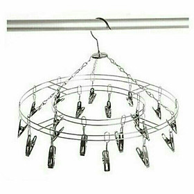 Mua Móc dù inox phơi quần áo 20 kẹp