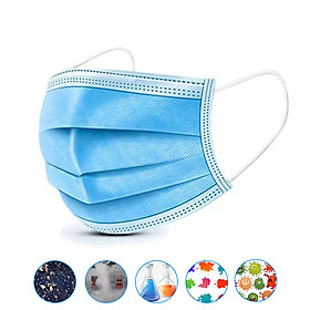 Set 10 Khẩu Trang Y Tế Dùng Một Lần Chống Bụi Bẩn Hiệu Quả