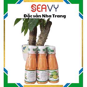 Đặc Sản Nha Trang -Muối Ớt Chanh Đỏ Chấm Hải Sản, Seavy Combo 6 Chai Loại Nhỏ 130ml/chai