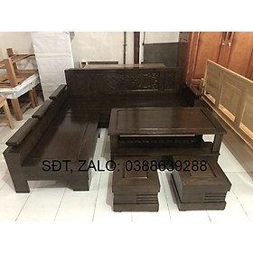 Mua Bộ bàn ghế sồi xám giá thật