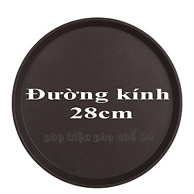 Mua Khay Bê Đồ Chống Trượt - Khay Phục Vụ 28CM Tròn