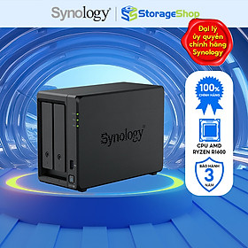 Thiết bị lưu trữ Synology DiskStation DS725+ 2bay chính hãng bảo hành 3 năm - Hàng chính hãng