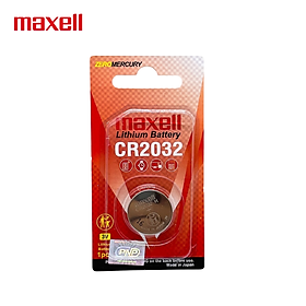 Pin CR2032 Lithium 3V Maxell cao cấp Made In Japan - Hàng chính hãng