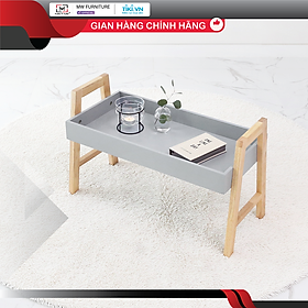 KỆ GỖ TRANG TRÍ HÀN QUỐC - A CASE GREY