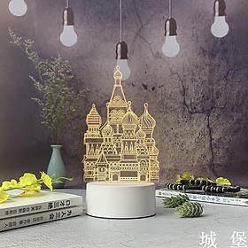 Mua (23 Mẫu) Đèn Ngủ 3D  Đèn Trang Trí  Quà Tặng Sinh Nhật Ý Nghĩa 3 Màu