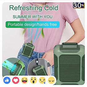 Mua Quạt điều hòa mini dây đai kiêm pin sạc dự phòng 4000mAh SIÊU ĐIỆN