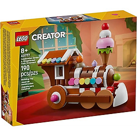 LEGO - 40777 - Tàu Hỏa Bánh Gửng Giáng Sinh (190 Chi Tiết)