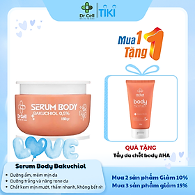 Serum Body Bakuchoil Dr Cell 180g dưỡng trắng da body chống lão hoá mềm mịn da - Hàng Chính Hãng