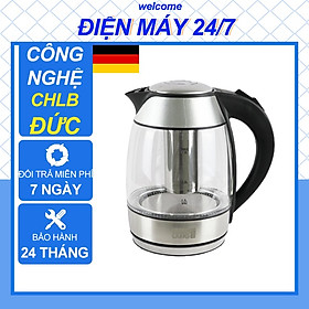 Mua Ấm Siêu Tốc Thủy Tinh Có Lõi Lọc Trà - Công Nghệ CHLB Đức - Dung Tích 1.8L - Model BC2819