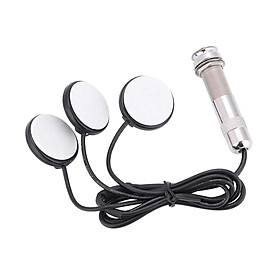 Guitar Piezo Pickup Piezo Contact Microphone Pickup Musical Instrument Accessory for Mandolin Banjo Ukulele Violin Other Stringed Instrument