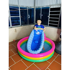 Mua Bể Bơi  Bồn Tắm Chăm Sóc Sức Khỏe Cho Bé Tại Nhà Kích Thước 100 X 60 X 28cm ( Hàng Cao Cấp )